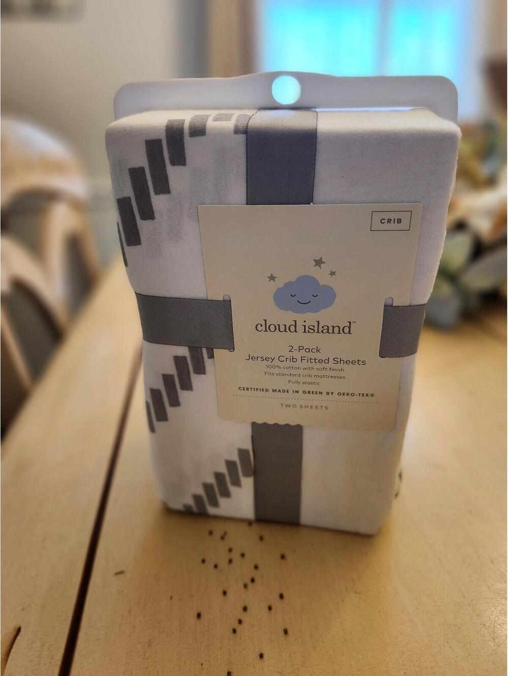 Cloud Island Jersey Crib fitted sheets new